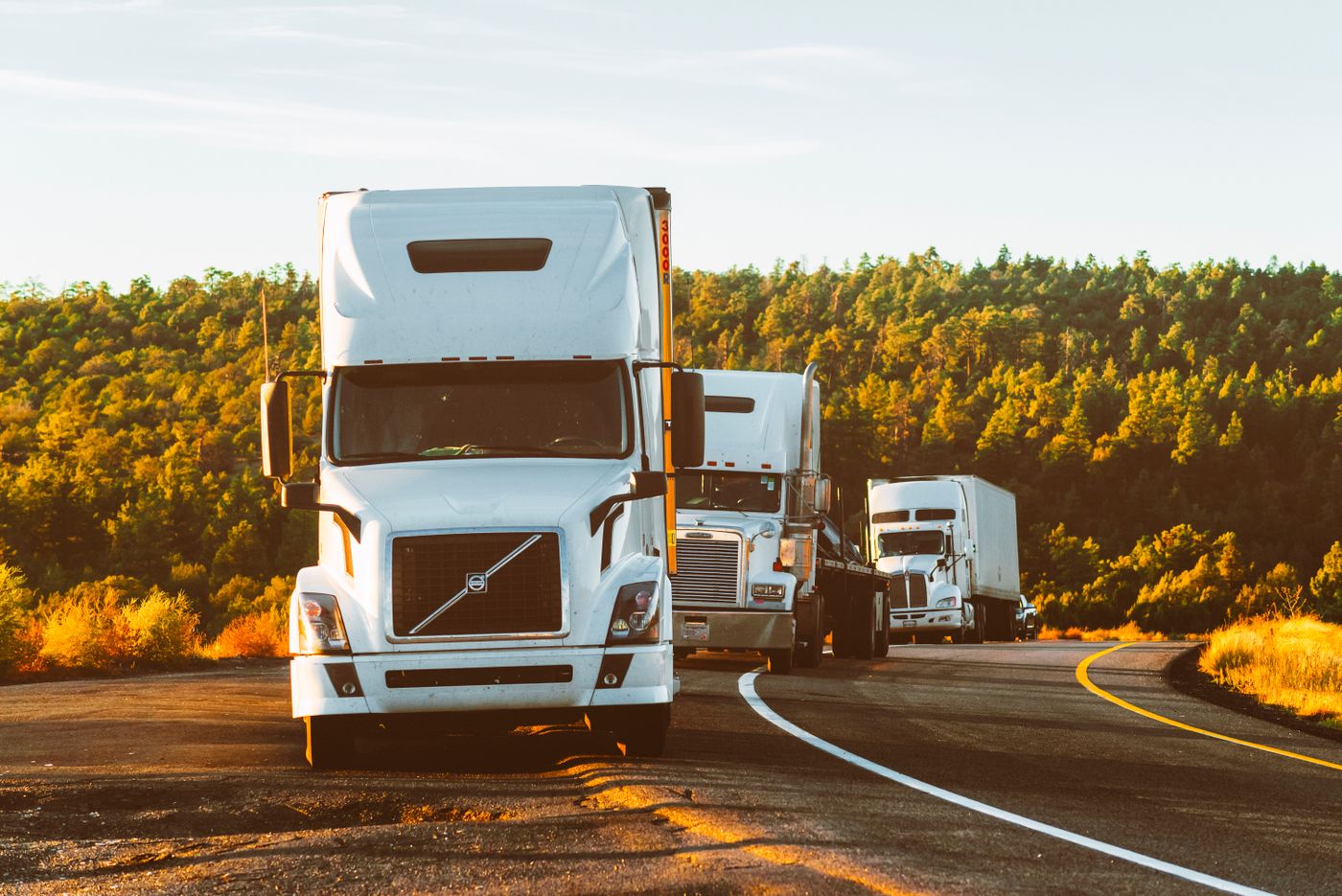 Inland trucking and distribution of container cargo